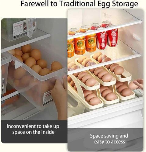 Roll Down Egg Dispenser