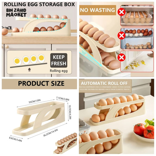 Roll Down Egg Dispenser